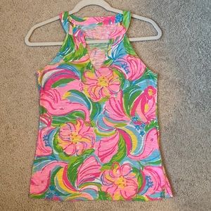 Lilly Pulitzer Arya Tank So Appealing. size XS.